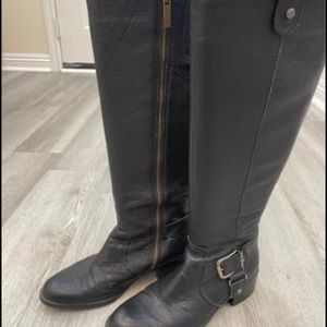 Circa Joan and David, leather knee high boots,